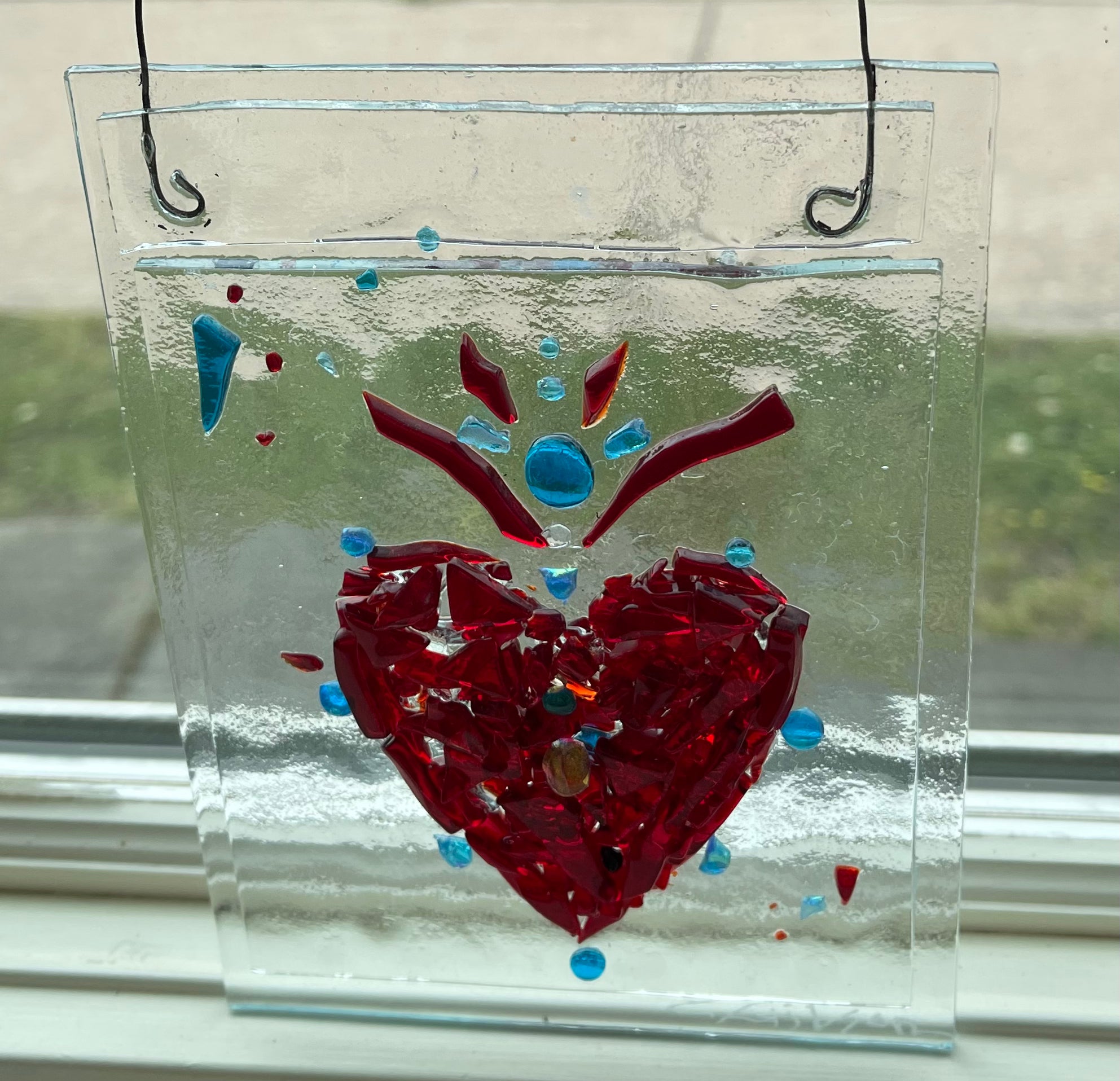 Small Heart (Red and Blue)