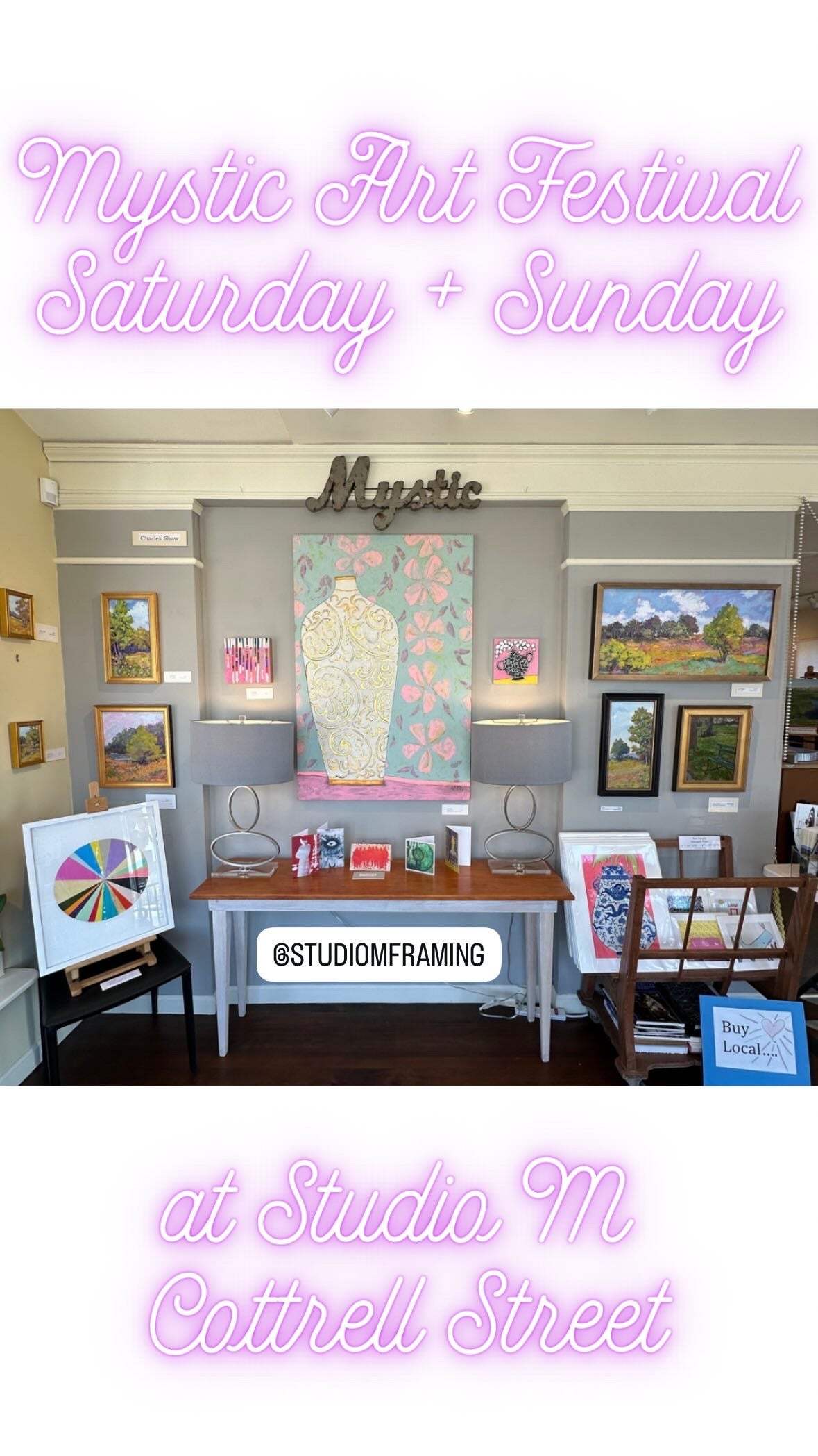 Mystic Art Stroll Weekend Aug 10-11