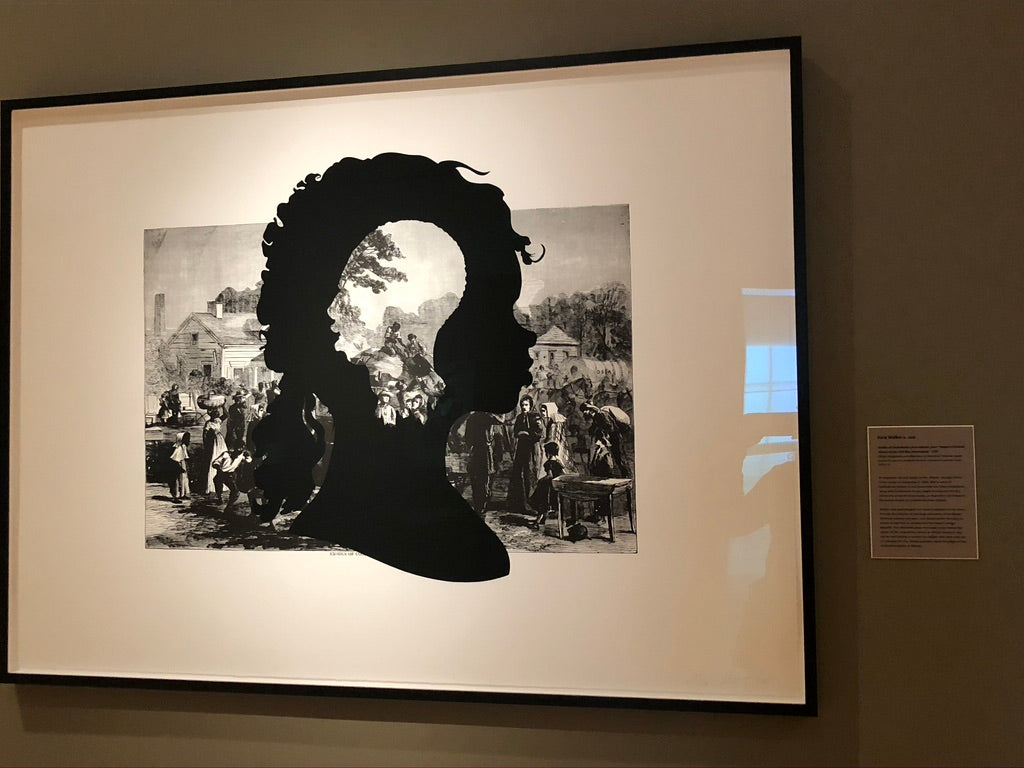 Kara Walker print at NBMMA