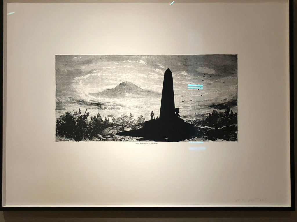 Kara Walker print at NBMAA