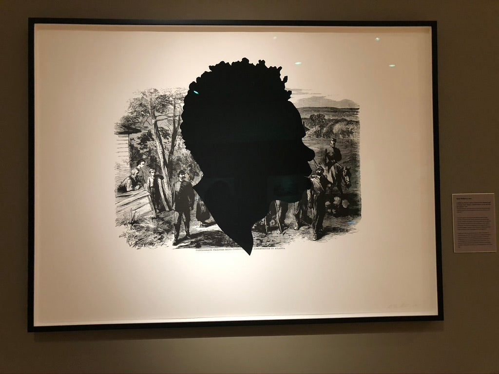 Kara Walker print at NBMAA